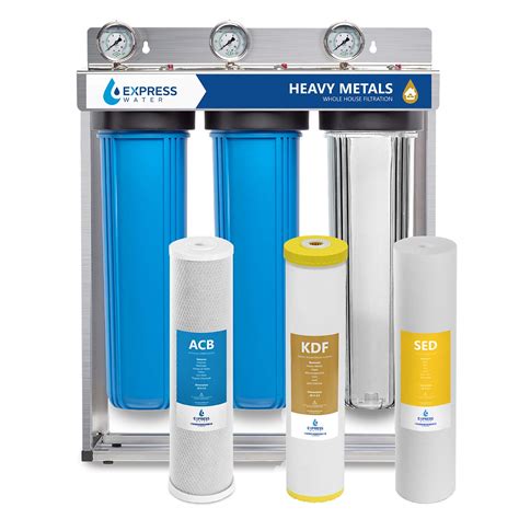 whole house water filter to remove heavy metals|best water filter heavy metals.